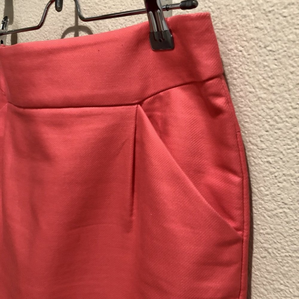 J. Crew Factory Pencil Skirt - Double Serge Cotton - Picture 4 of 8